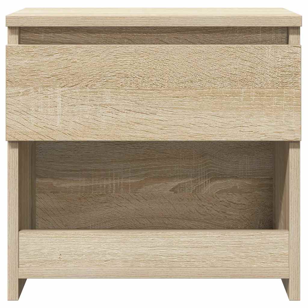 Nattbord sonoma eik 40x30x39 cm konstruert tre