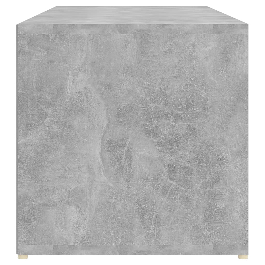 Skobenk betonggrå 105x35x35 cm konstruert tre