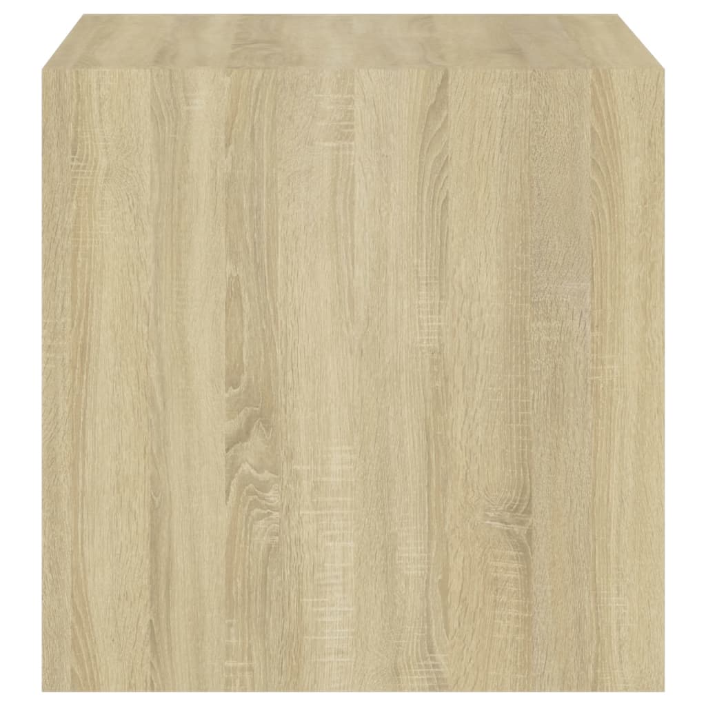 Veggskap sonoma eik 37x37x37 cm sponplate