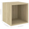 Veggskap sonoma eik 37x37x37 cm sponplate