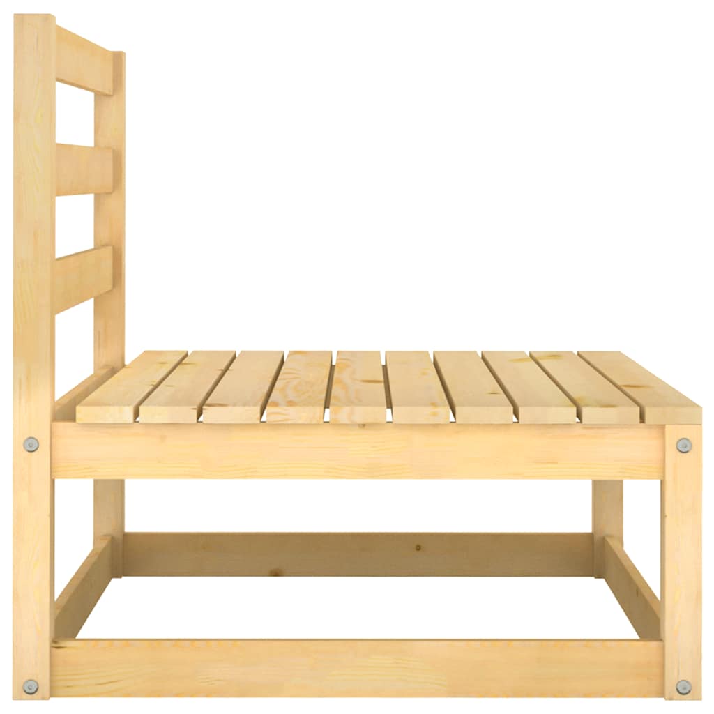 Hagesofagruppe med puter 3 deler heltre furu