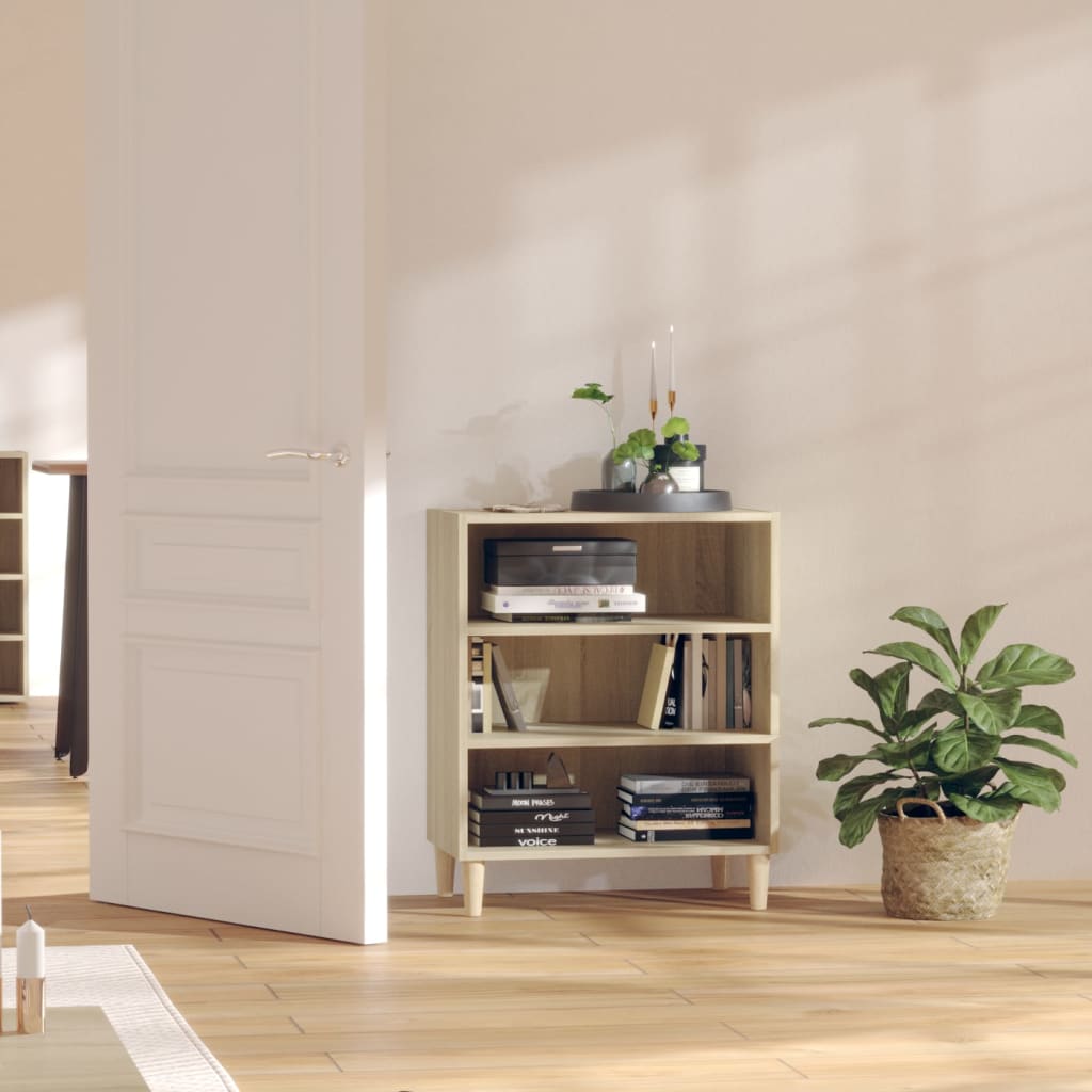 Skjenk sonoma eik 57x35x70 cm konstruert tre