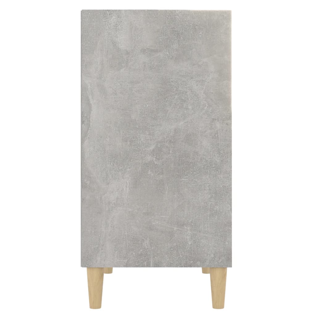 Skjenk betonggrå 57x35x70 cm konstruert tre