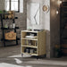 Skjenk sonoma eik 57x35x70 cm konstruert tre