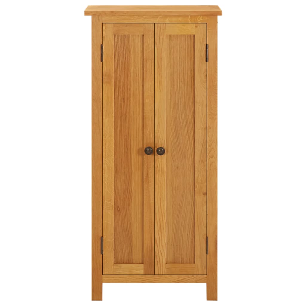Oppbevaringsskap 50x22x110 cm heltre eik