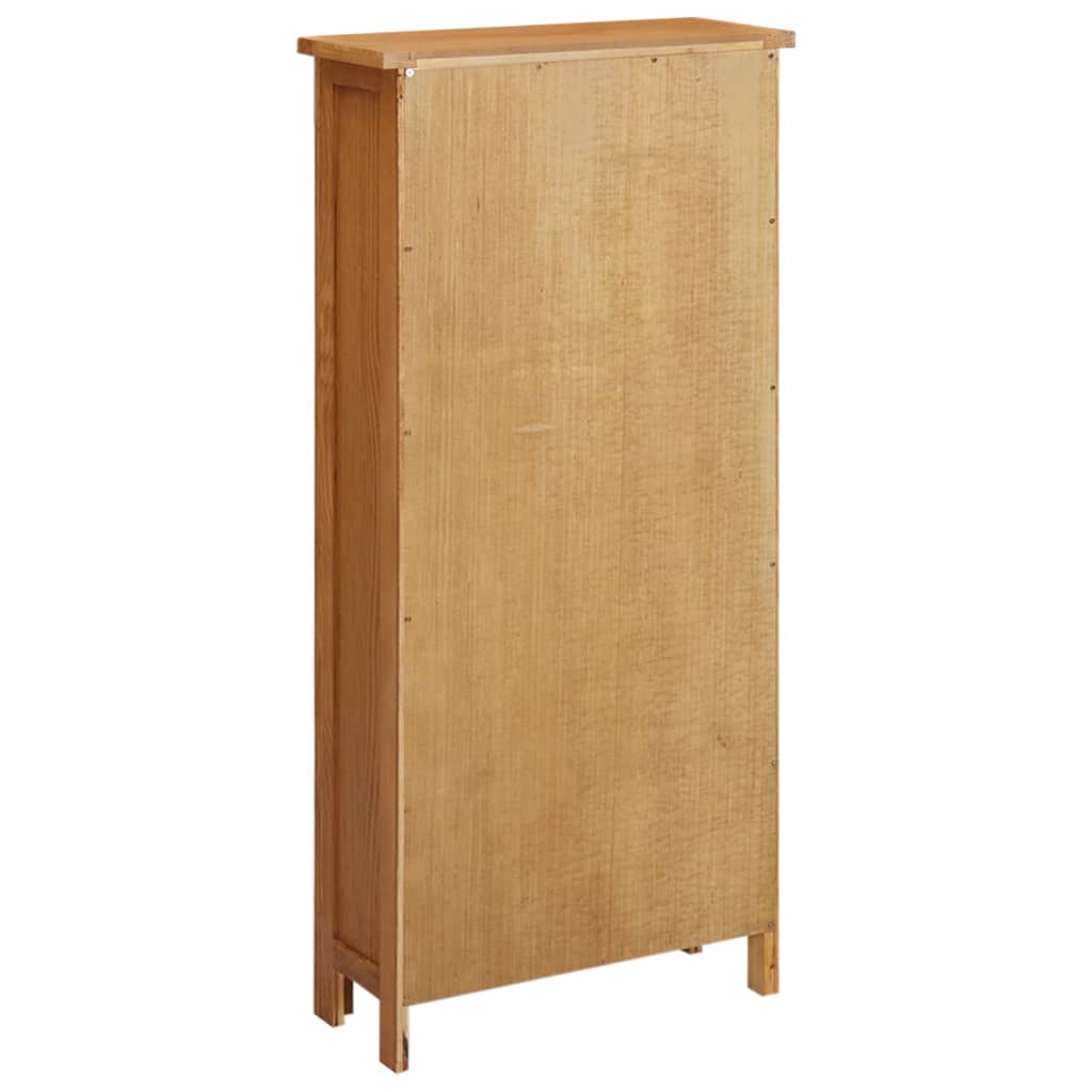 Oppbevaringsskap 50x22x110 cm heltre eik