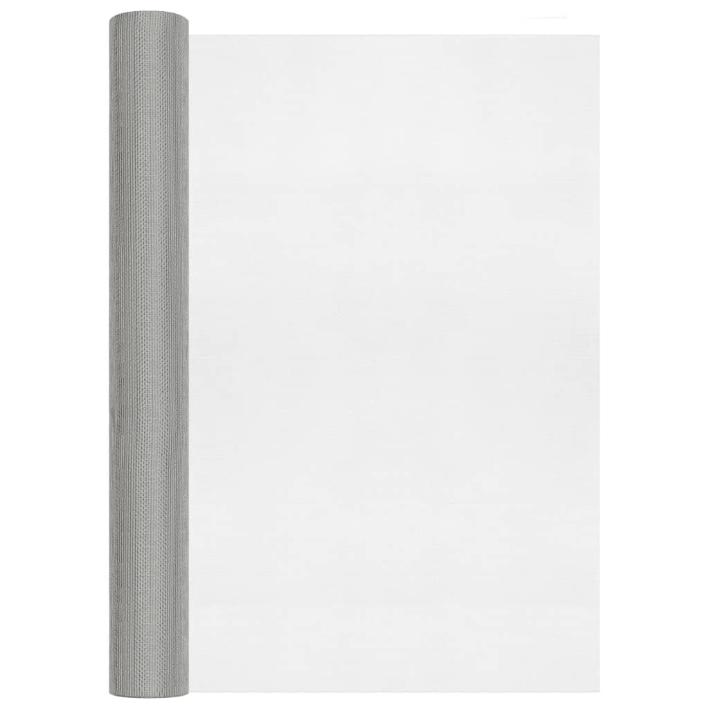 Nettingskjerm rustfritt stål 60x500 cm sølv
