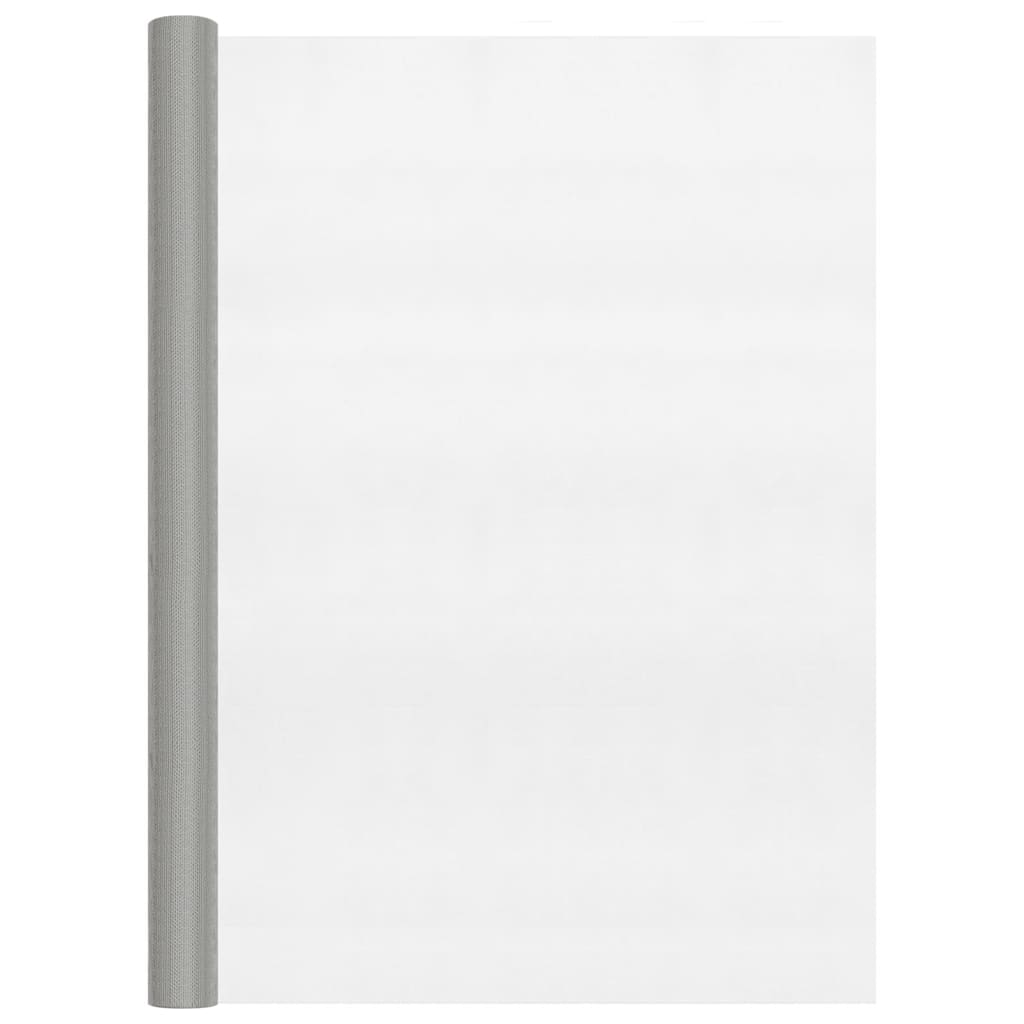 Nettingskjerm rustfritt stål 100x2000 cm sølv