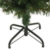Slankt kunstig juletre med stativ grønn 120 cm PVC