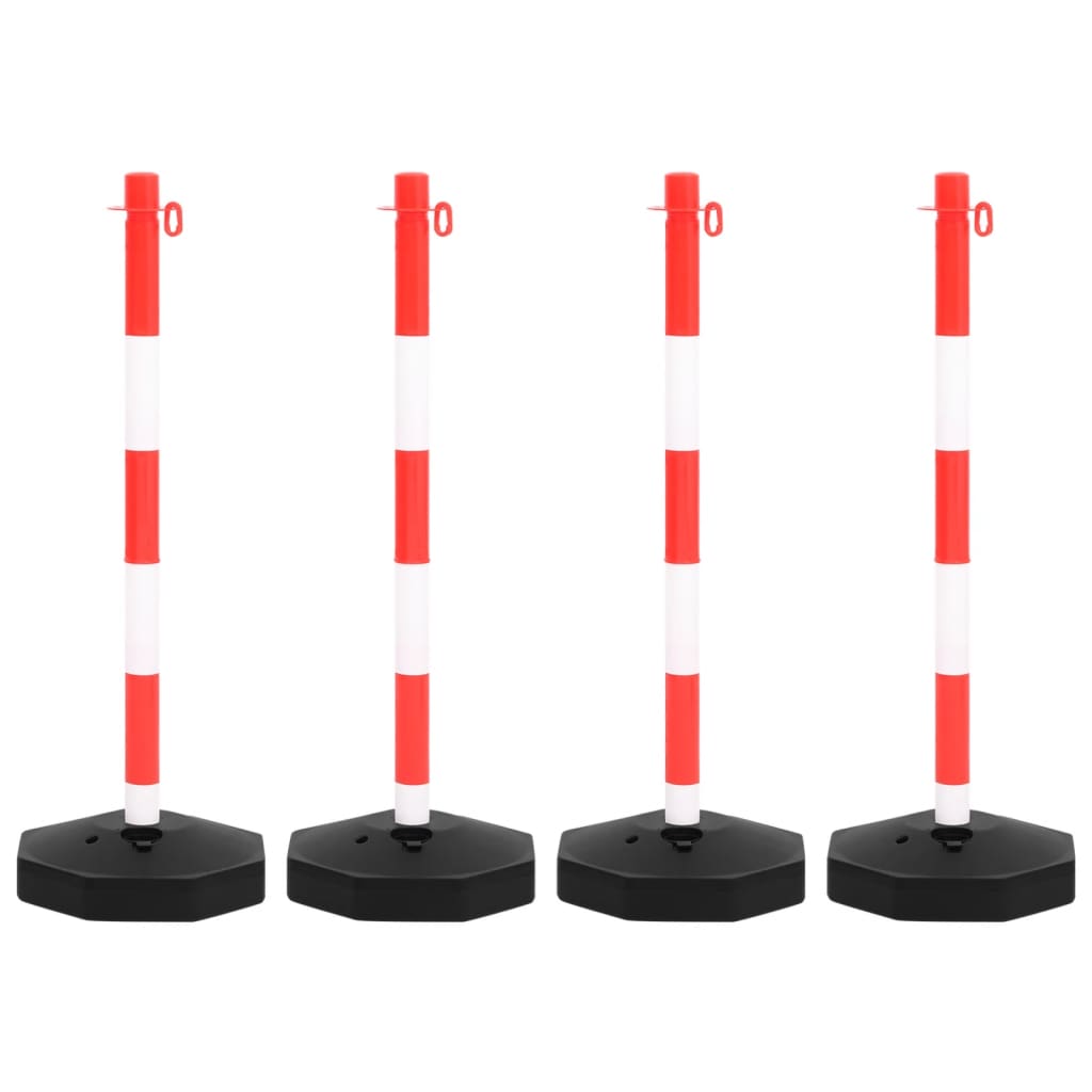 Kjettingstolpesett 10 m plastkjetting