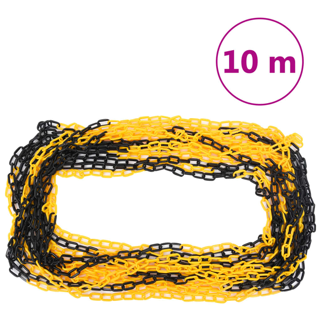 Kjettingstolpesett 10 m plast
