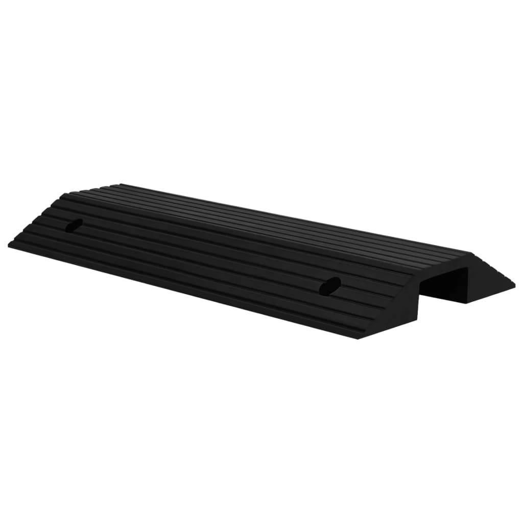 Terskelrampe bro 80x40x8 cm gummi