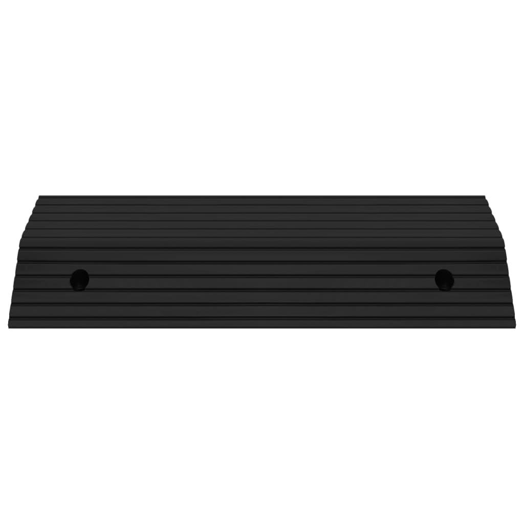 Terskelrampe bro 80x40x8 cm gummi