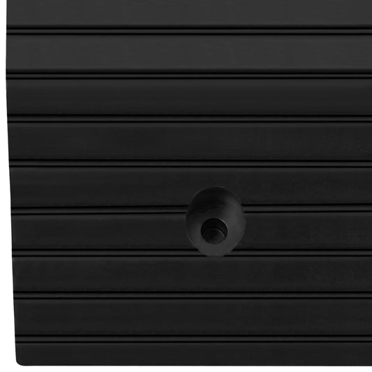 Terskelramper bro 2 stk 80x40x8 cm gummi