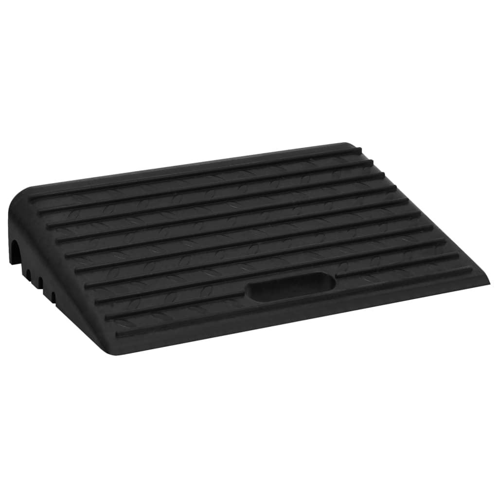 Fortausramper 2 stk 50x30x11 cm gummi