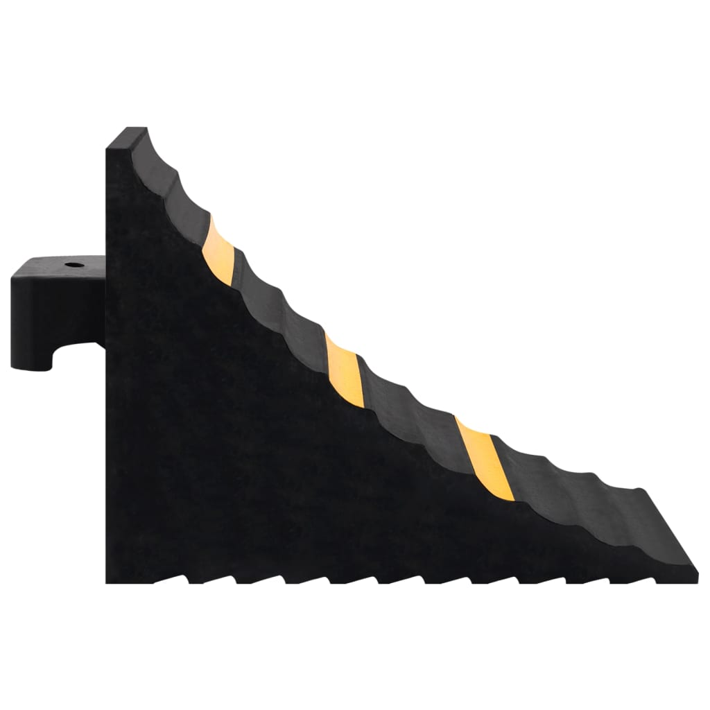 Stoppekloss 2 stk 29x16x19 cm gummi