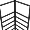 Hagepaviljong med LED-lysslynge 3x3 m hvit