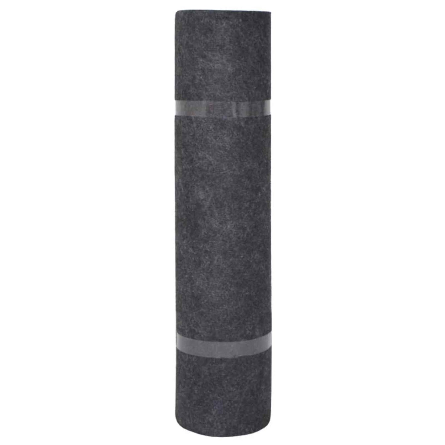 Teppe Antrasitt 1,2 x 15 m Polyester