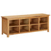 Skostativ 114x37x45 cm heltre eik