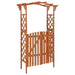 Pergola med port 116x40x204 cm heltre gran