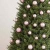 Julekulesett 100 deler rosa