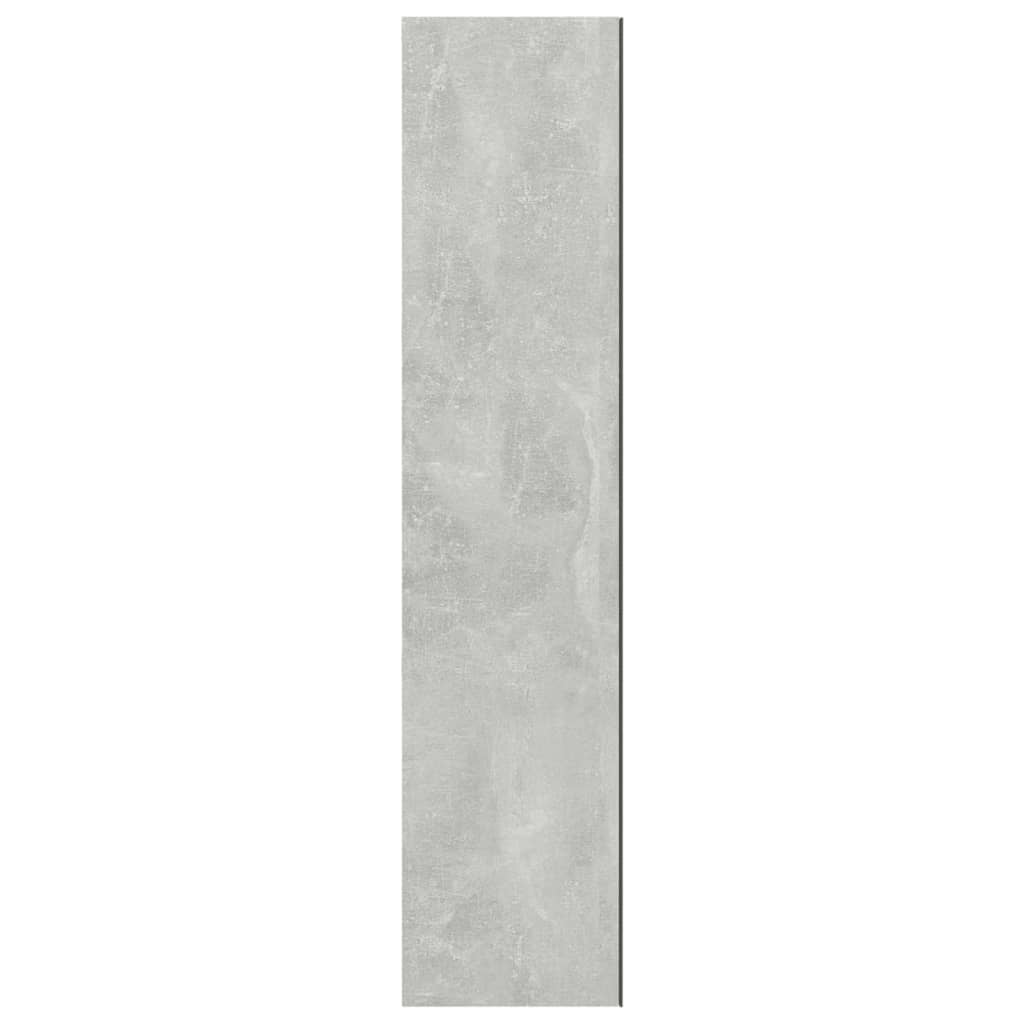 Speilskap til bad 60x15x75 cm MDF betonggrå
