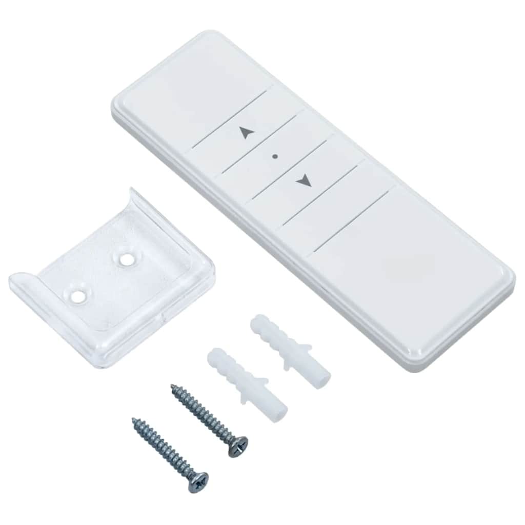 Automatisk markise med vindsensor og LED 450x350 cm gul/hvit vidaXL