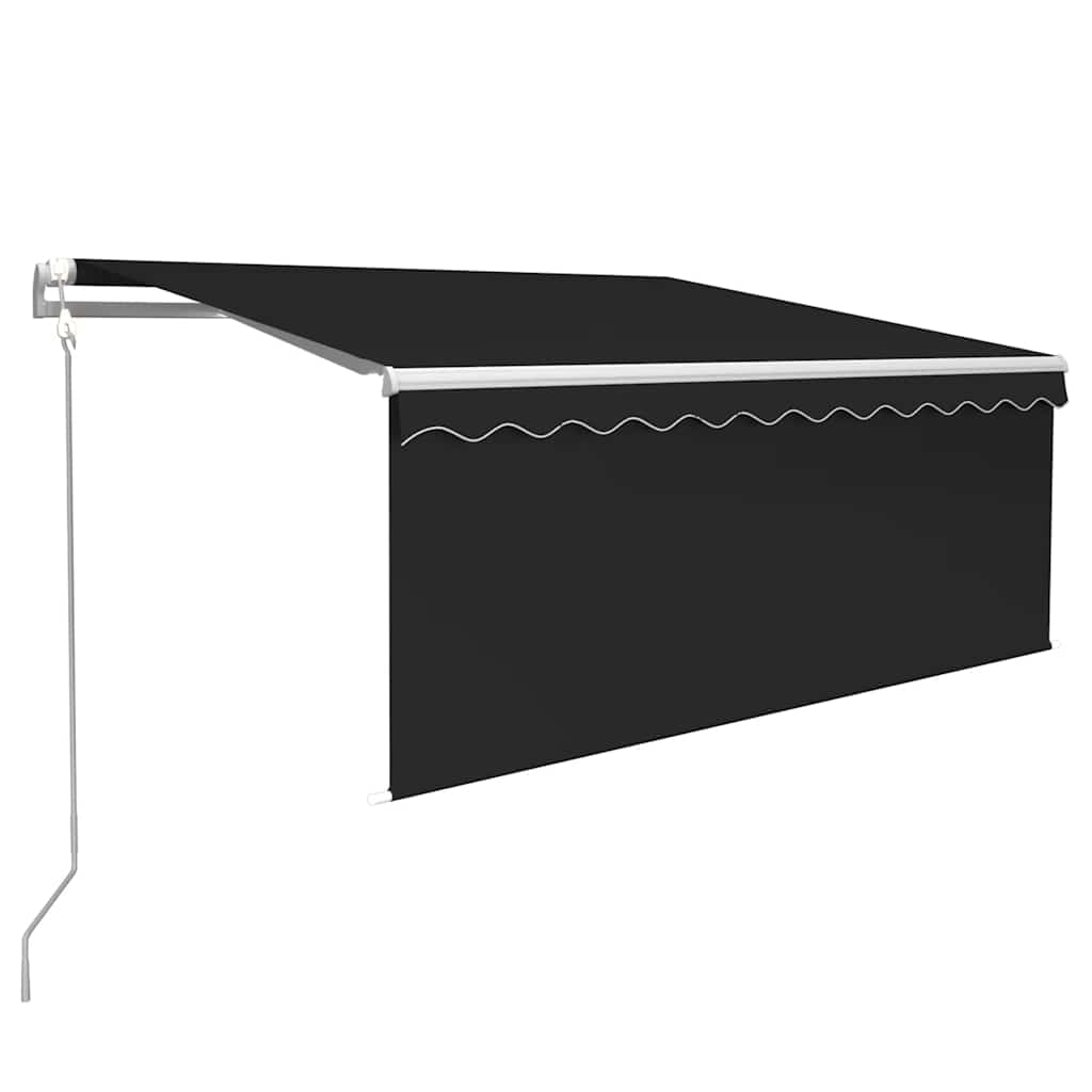 Automatisk markise rullegardin LED vindsensor 3,5x2,5 m