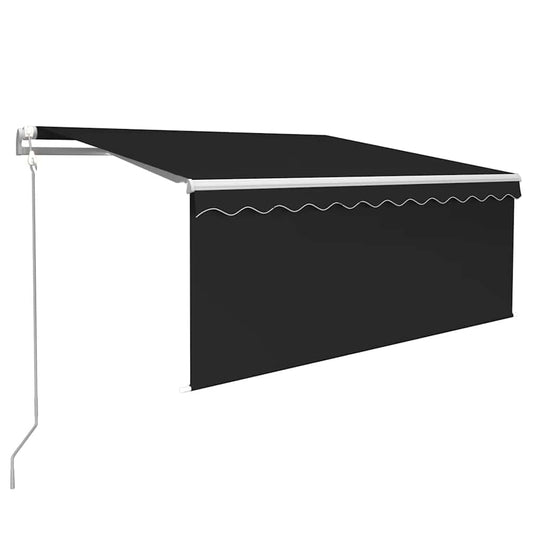 Automatisk markise rullegardin LED vindsensor 3,5x2,5 m