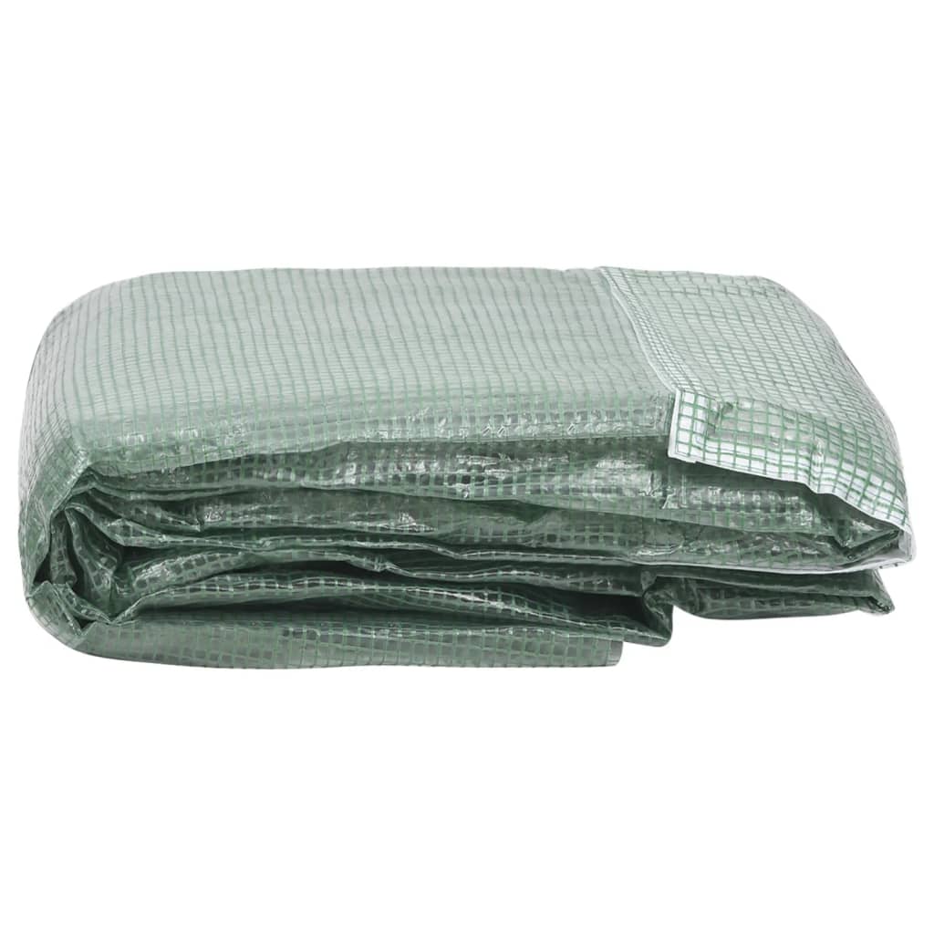 Erstattningstrekk til drivhus (13,5 m²) 300x450x200 cm grønn