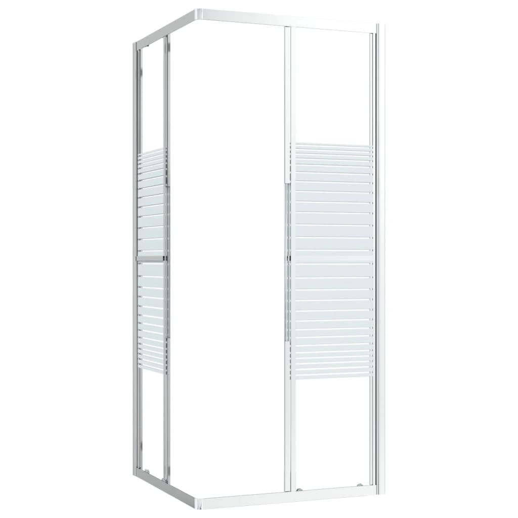 Dusjkabinett ESG 80x80x180 cm vidaXL