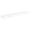 Vegghyller 4 stk hvit 40x9x3 cm