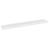 Vegghyller 4 stk hvit 60x9x3 cm