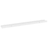 Vegghyller 4 stk hvit 80x9x3 cm