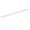 Vegghyller 4 stk hvit 100x9x3 cm