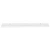 Vegghyller 4 stk hvit 100x9x3 cm