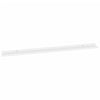 Vegghyller 4 stk hvit 115x9x3 cm