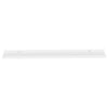 Vegghyller 4 stk hvit 115x9x3 cm