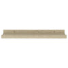 Vegghyller 2 stk Sonoma eik 40x9x3 cm