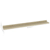 Vegghyller 2 stk Sonoma eik 80x9x3 cm