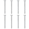 Vegghyller 4 stk hvit og sonoma eik 60x9x3 cm