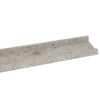 Vegghyller 4 stk betonggrå 100x9x3 cm