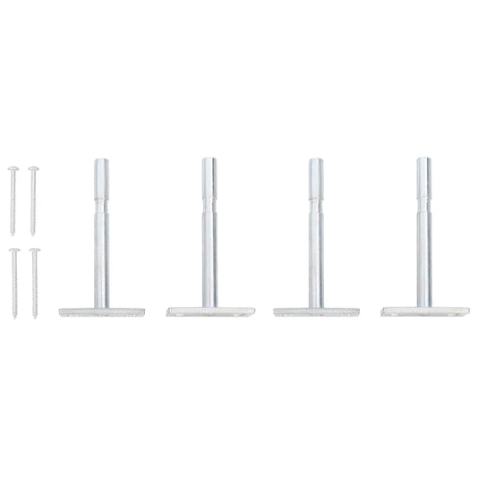 Veggmontert skuffehylle eik 40x23,5x10 cm MDF