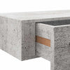 Veggmonterte skuffehyller 2 stk betonggrå 60x23,5x10 cm MDF