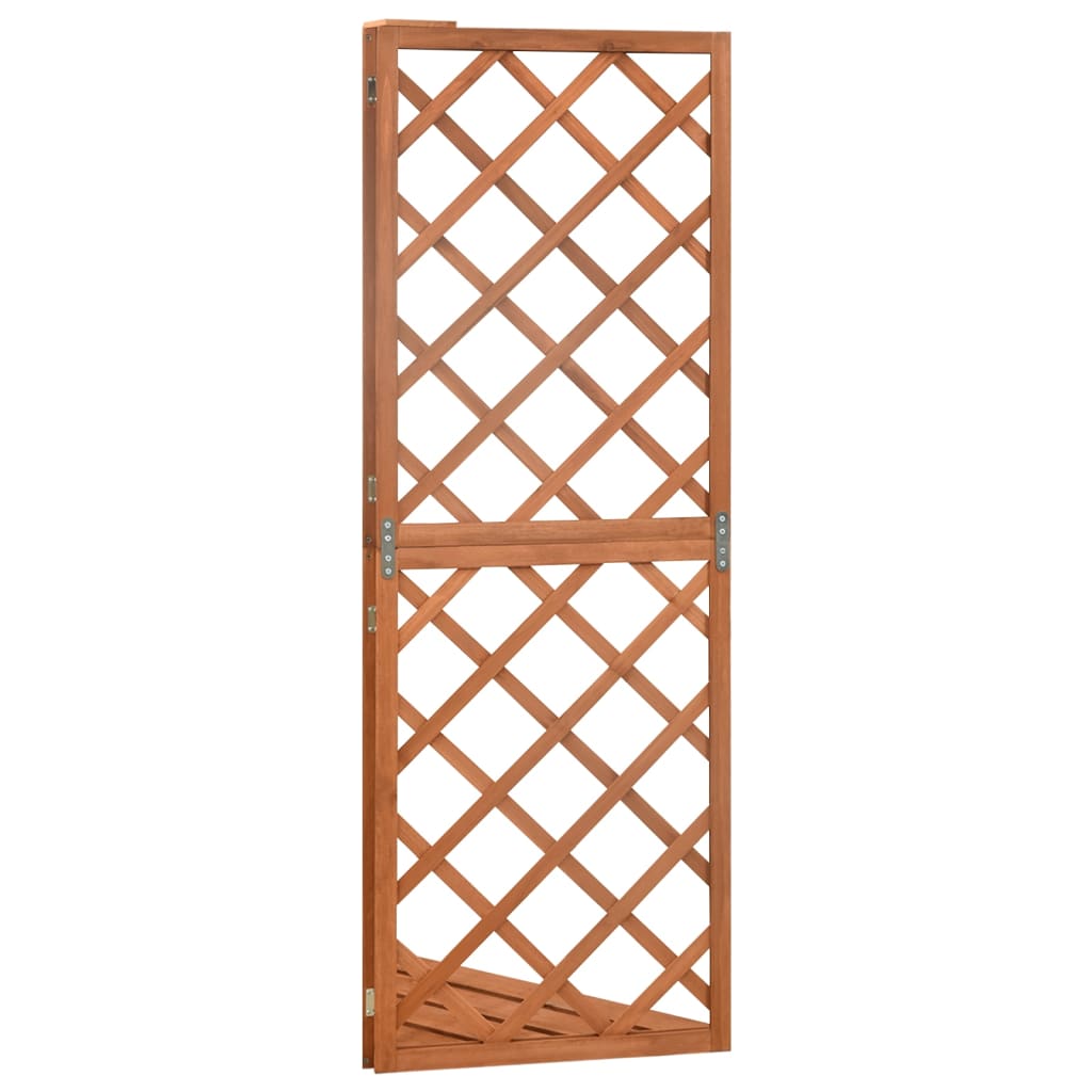 Hjørneespalier 50x50x145 cm heltre gran