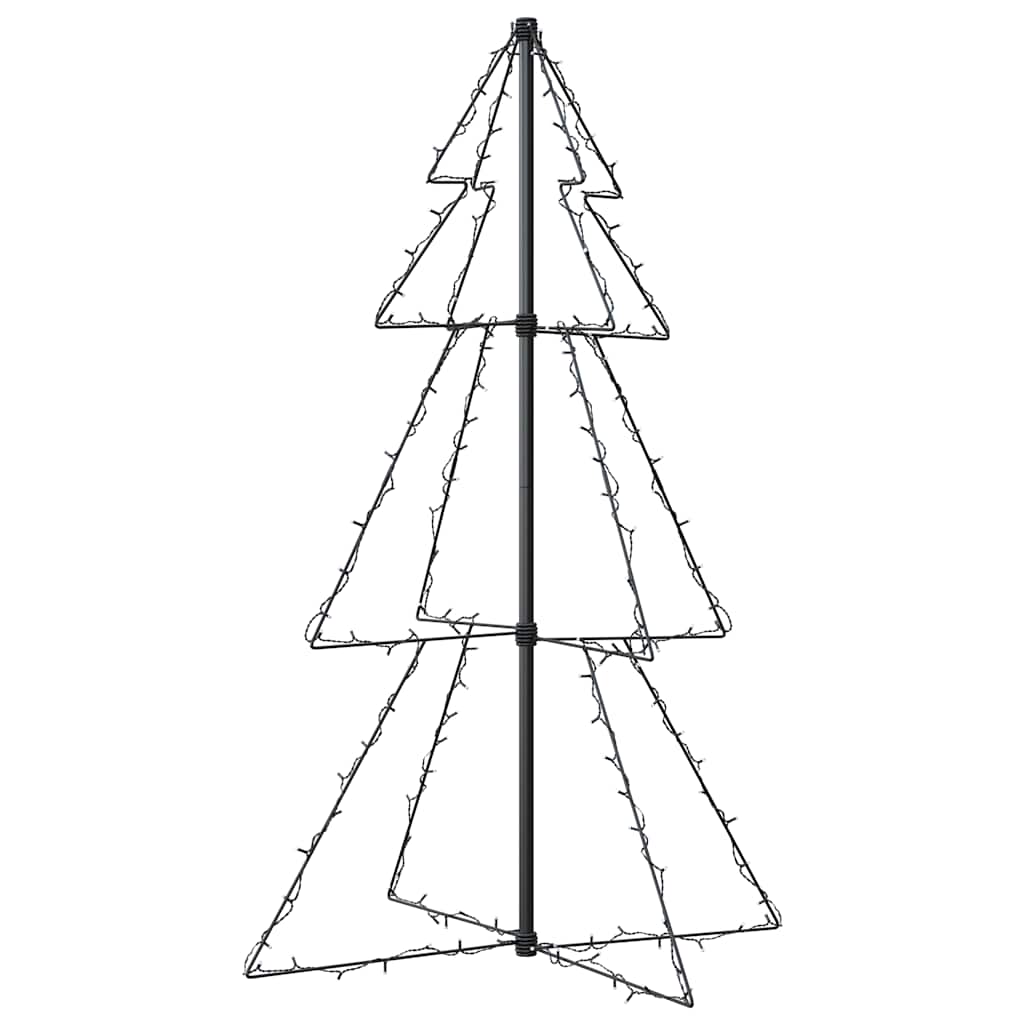 Juletrekjegle 160 LED innendørs og utendørs 78x120 cm