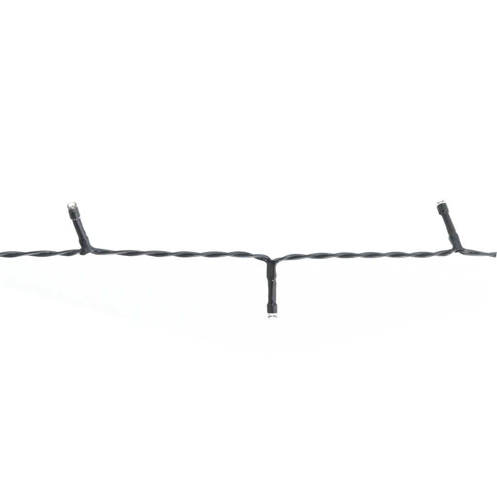 Nettlys for jultre med 250 LED blå 250 cm