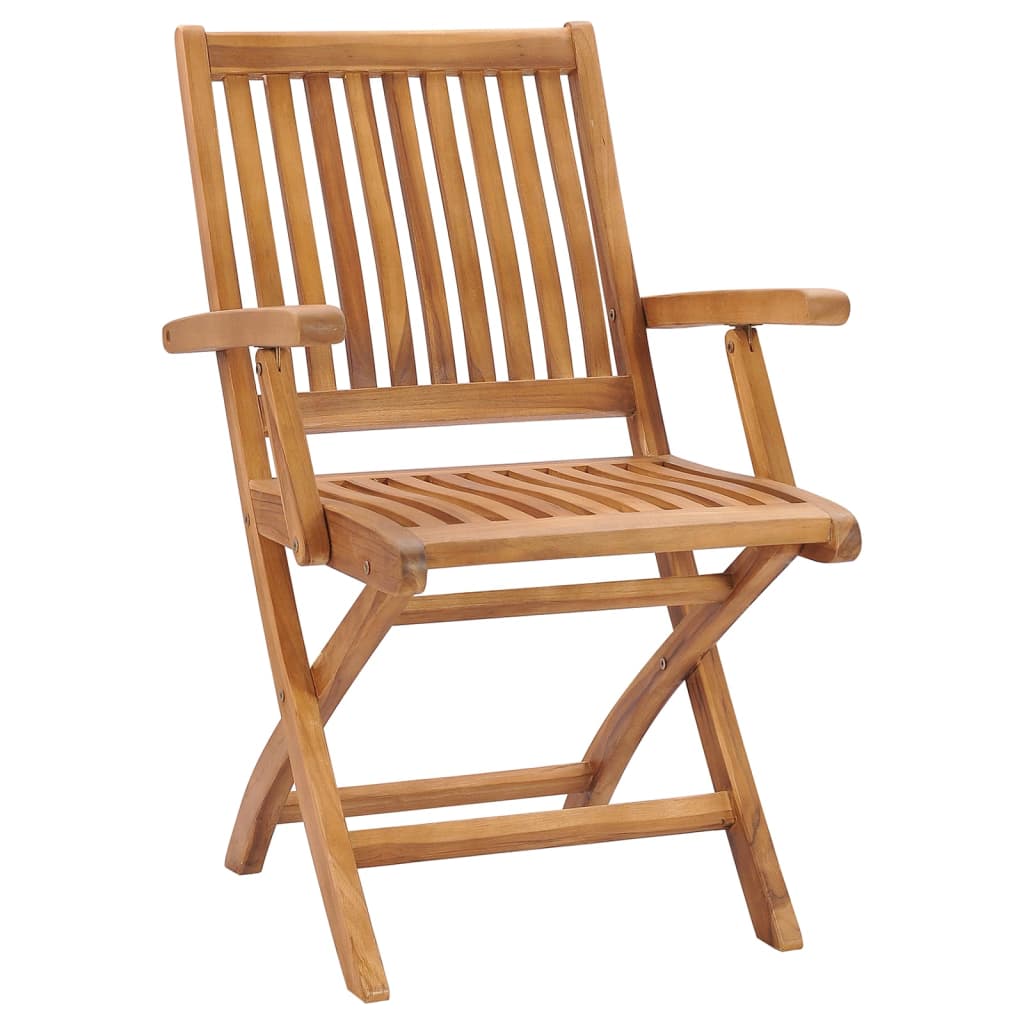 Sammenleggbare hagestoler 6 stk heltre teak