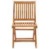 Sammenleggbare hagestoler 8 stk heltre teak