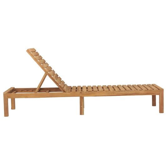 Solsenger 2 stk heltre teak